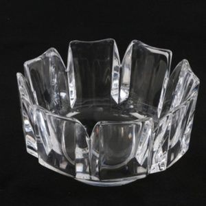 VIntage Signed Orrefors Corona Bowl